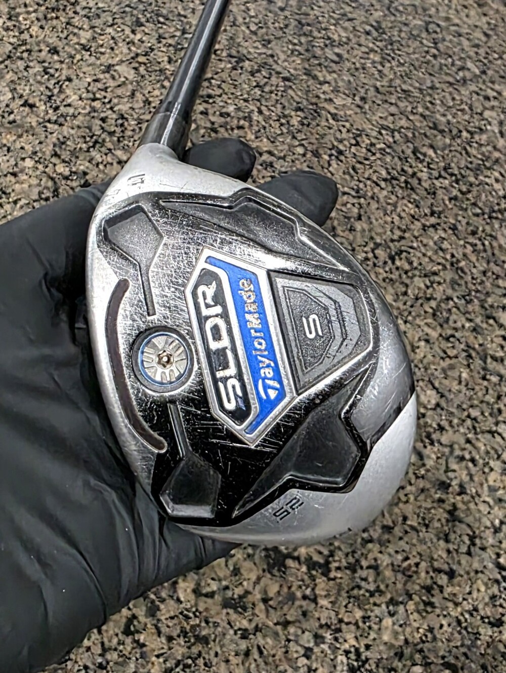 Taylormade SLDR S 25 5 Rescue Hybrid Graphite Shaft Fujikura Speeder 72H R-Flex